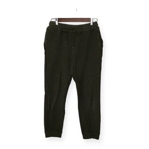 Danielle Guizio Inside Out Jogger in Army Green.